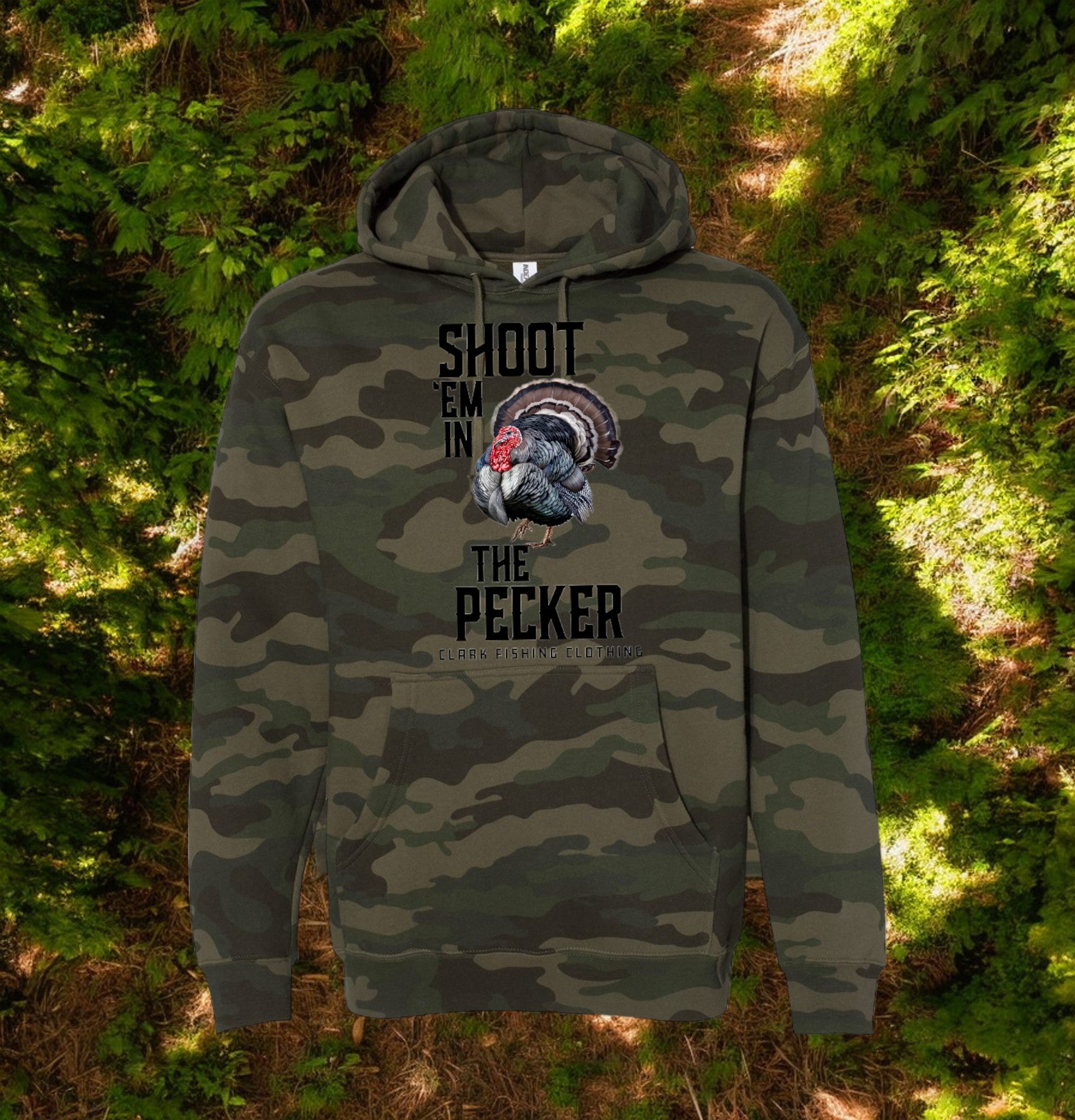 Camo Hunting Hoodie Sweatshirt - Outdoor Stealth and Comfort