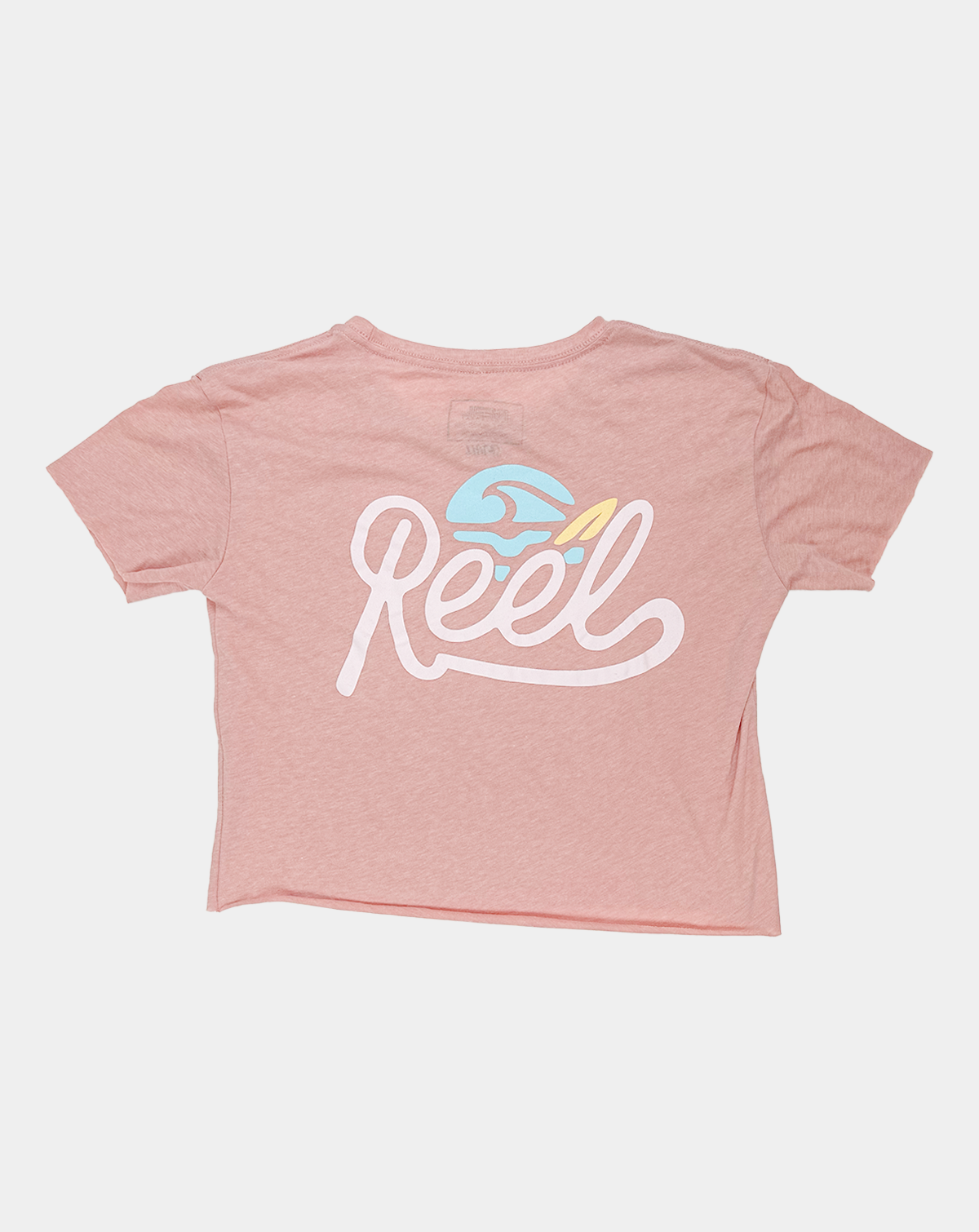 Coastal Wave Days Cropped Tee