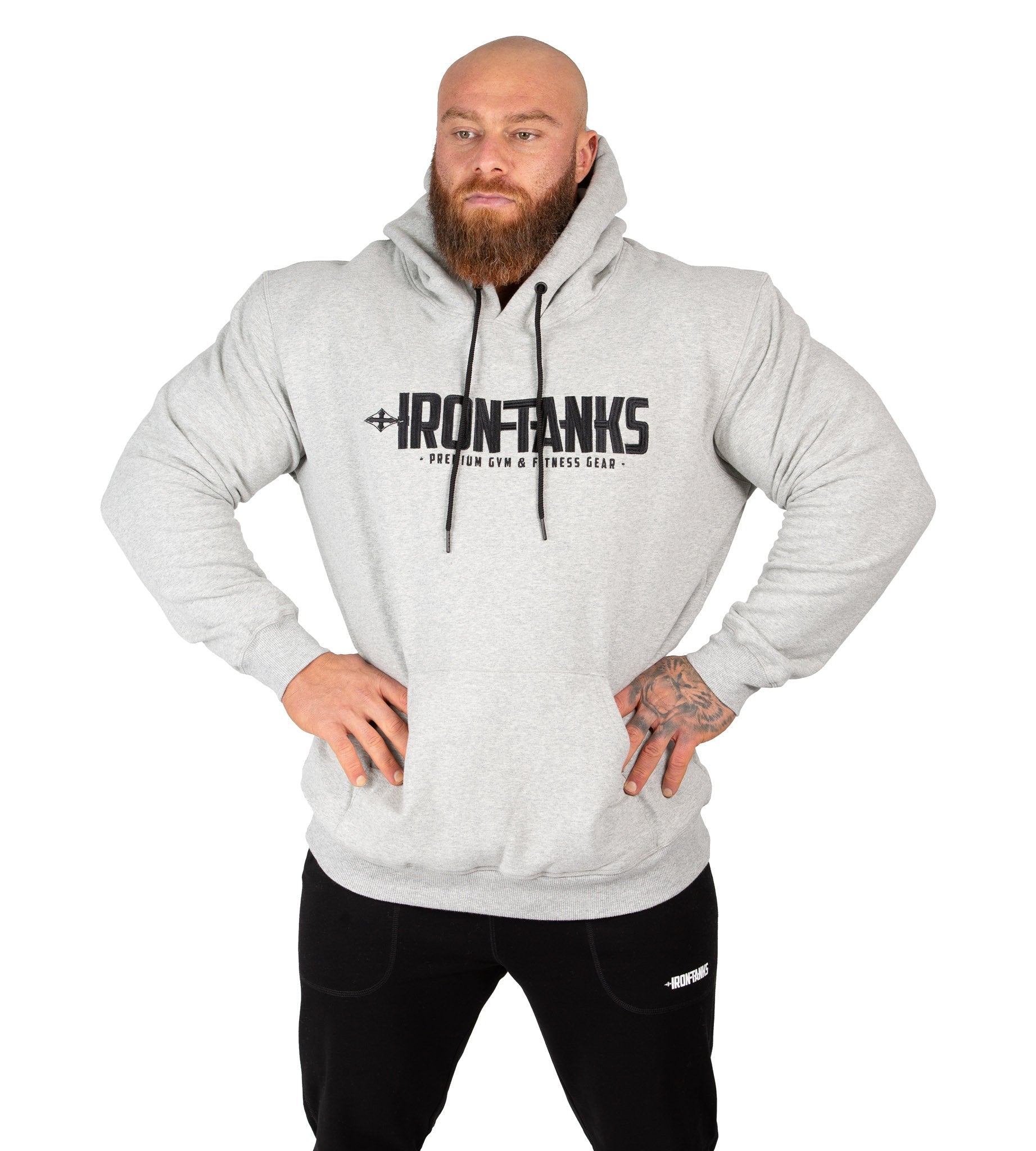 Grey Hulk Pullover Hoodie - Premium Quality Mens Jumper