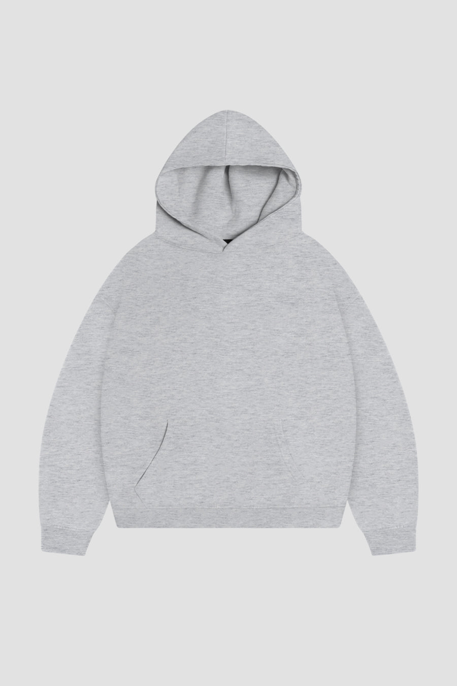 Sport Grey 330GSM Cotton Hoodie for Comfortable Street Style
