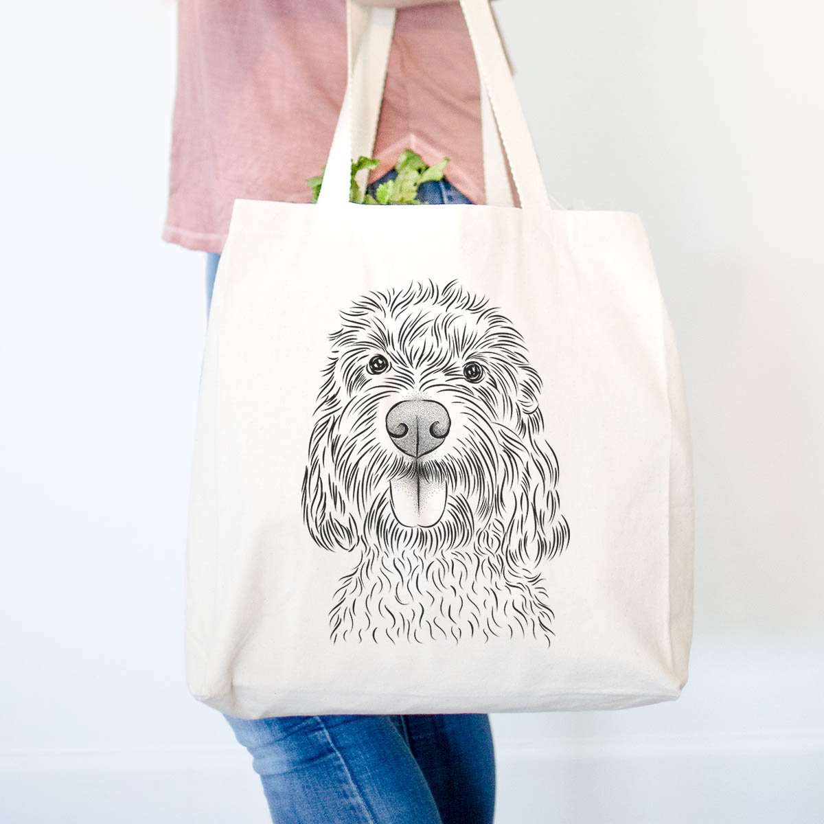 Cockapoo Canvas Tote Bag - Stylish and Trendy