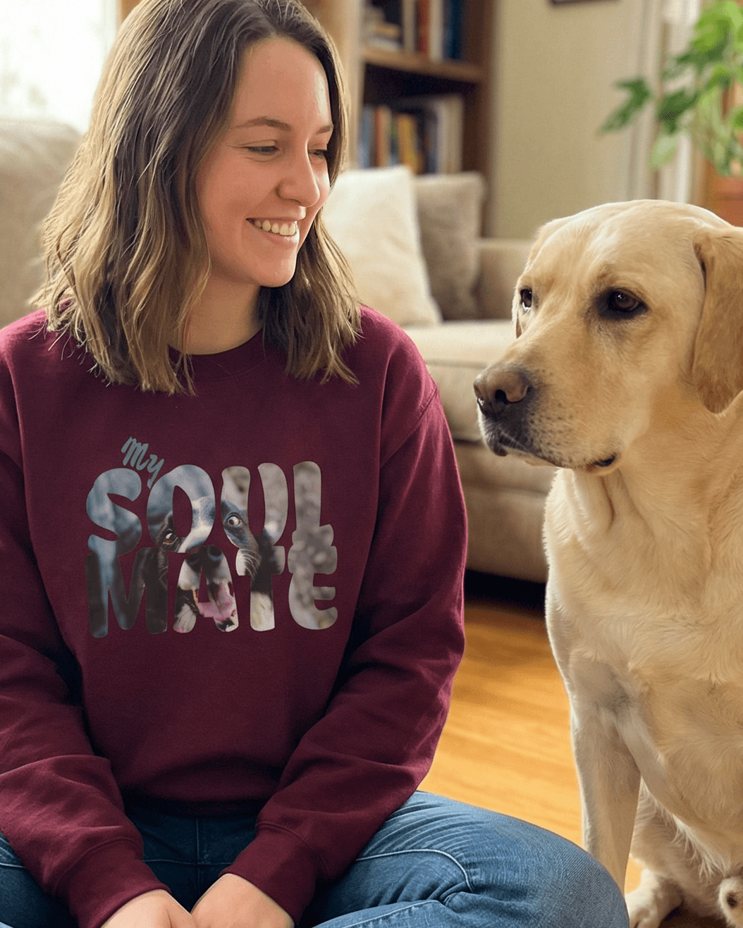 Floral Soul Unisex Crewneck Sweater Shirt