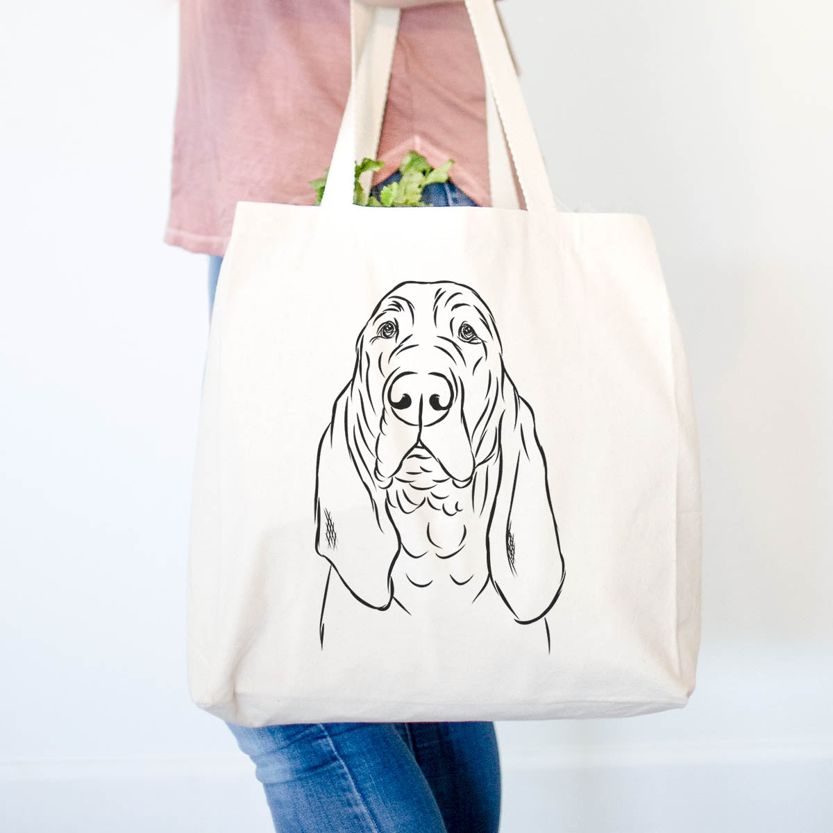 Bloodhound Tote Bag - Stylish & Trendy 100% Cotton Canvas