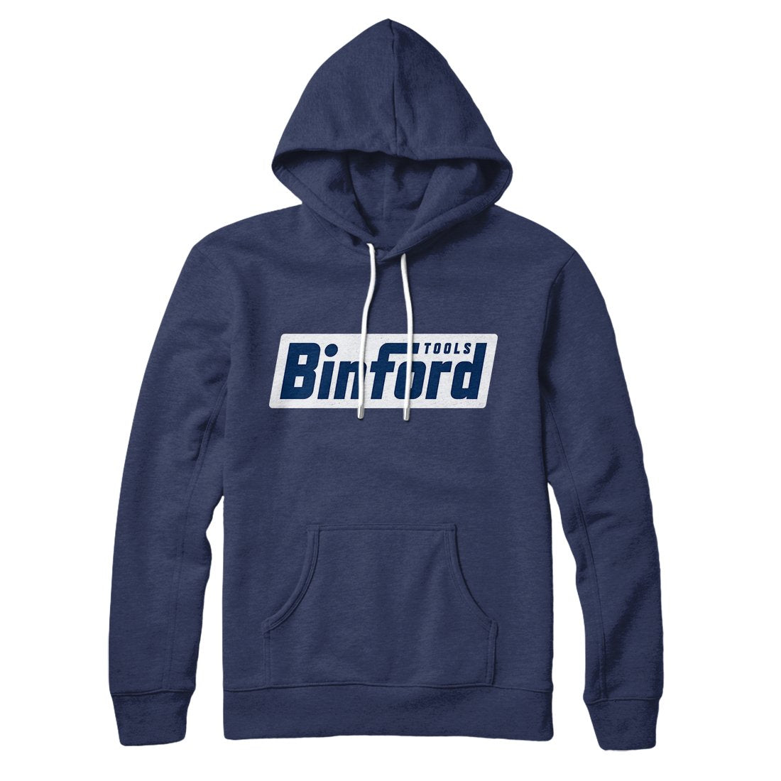 Binford Tools Unisex Pullover Hoodie - Cotton Polyester Loose Fit Kangaroo Pocket